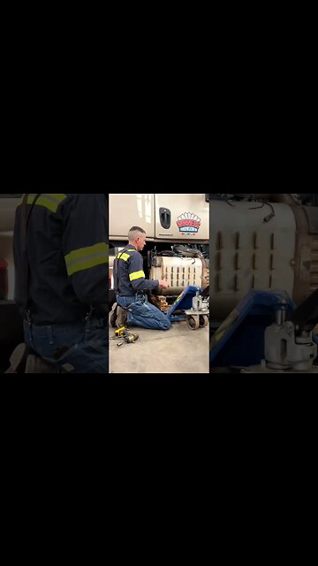 Install one box on Freightliner Cascadia #shorts #onebox #semitruck