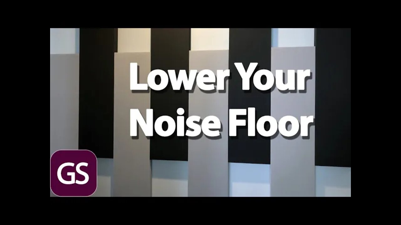 Using Acoustic Treatment To Lower Theater Noise Floor