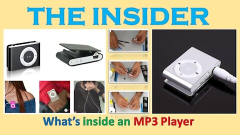 What's inside an MP3 Player / Music Player || The Insider