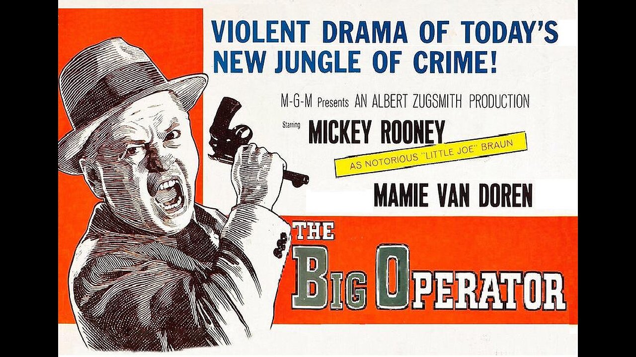 THE BIG OPERATOR 1959 Mobsters Control Labor Union That Feds Want to Bust Up FULL MOVIE in HD