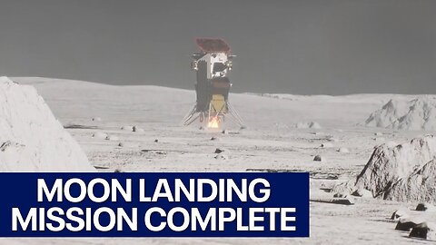 Odysseus moon landing complete: First US lunar landing in more than 50 years