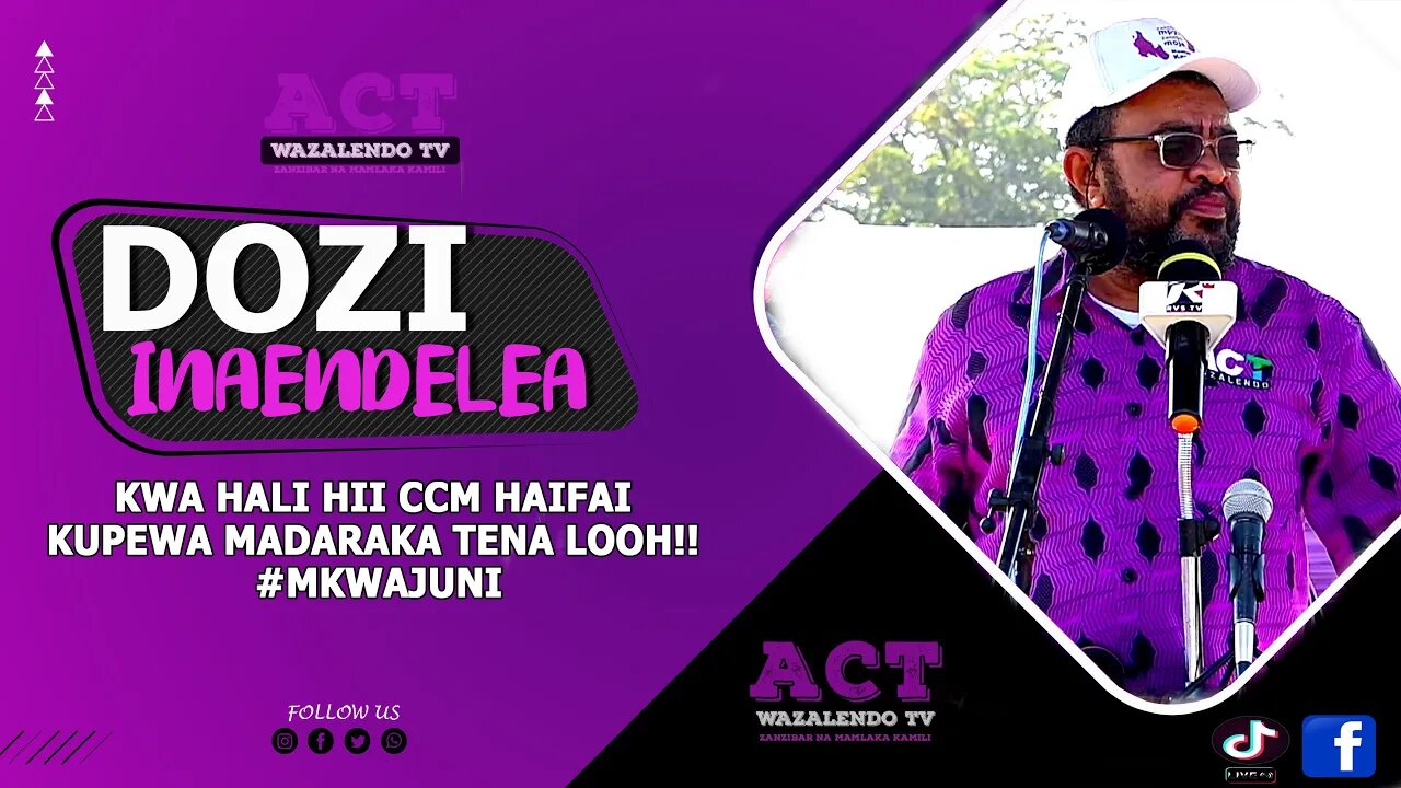 @officialactwazalendotv SALUM BIMANI KWA HALI HII CCM HAIFAI KUPEWA MADARAKA TENA LOOH!! #MKWAJUNI