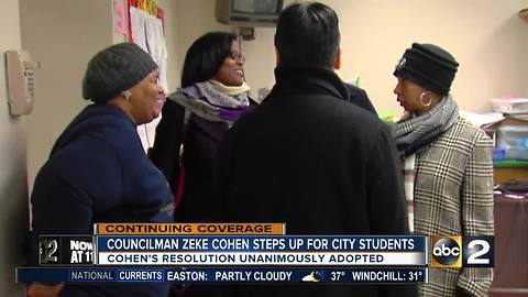 City councilman introduces resolution to fix city schools