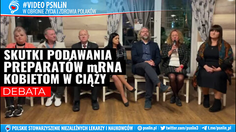 Debata: Skutki podawania preparatu mRNA kobietom w ciąży