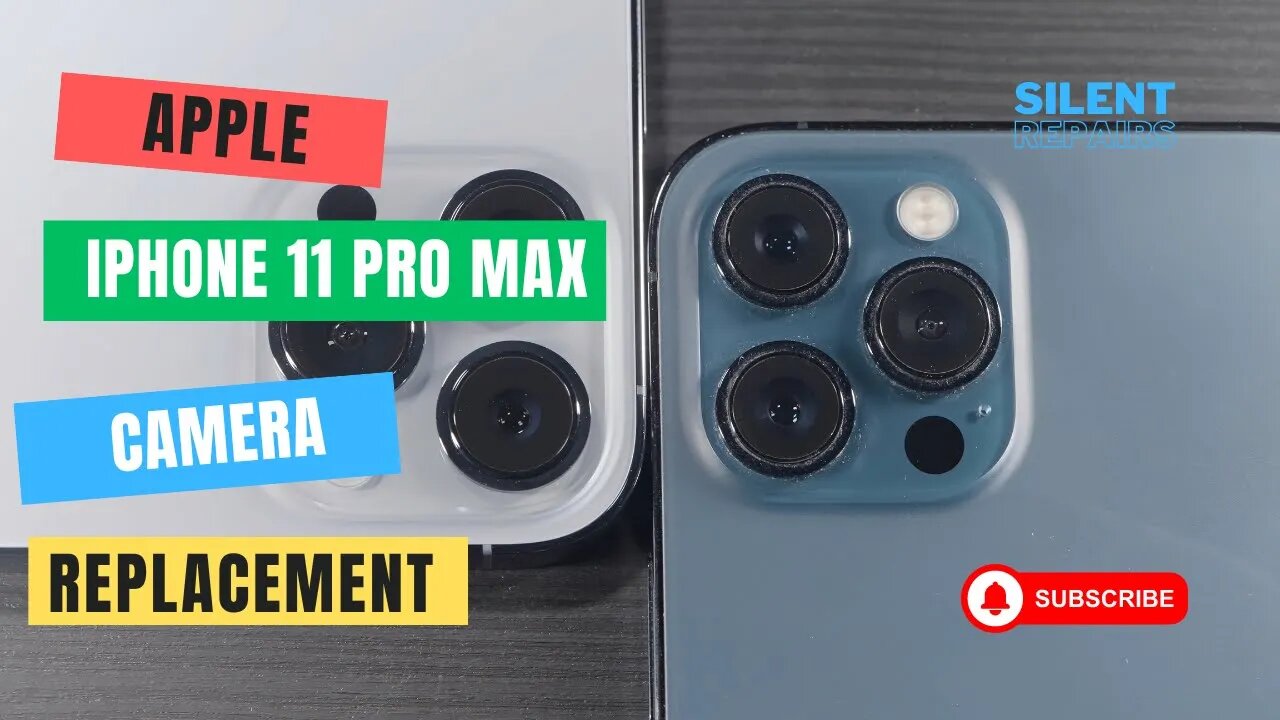 Apple Iphone 11 ProMax | Camera repair | Main camera replacement | Repair video