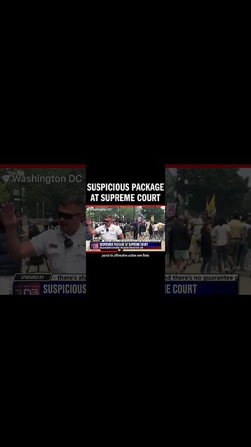 Suspicious Package at Supreme Court