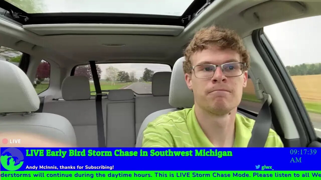 LIVE EARLY BIRD STORMS SW MICHIGAN