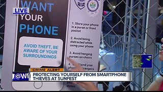 Be on the lookout for cellphone thieves at SunFest