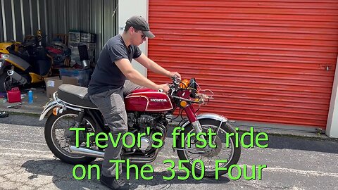 1973 CB 350 Four-Ep 11-Getting the CB350 Four running and driving again