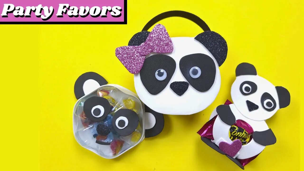 DIY - How to Make Adorable Panda Keepsakes: Step by Step