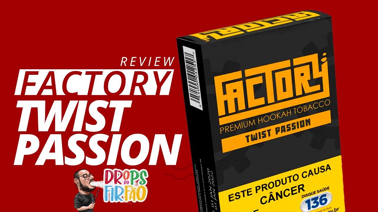 Review Factory: Twist Passion (MARACUJÁ) - Drops do Firfão #29