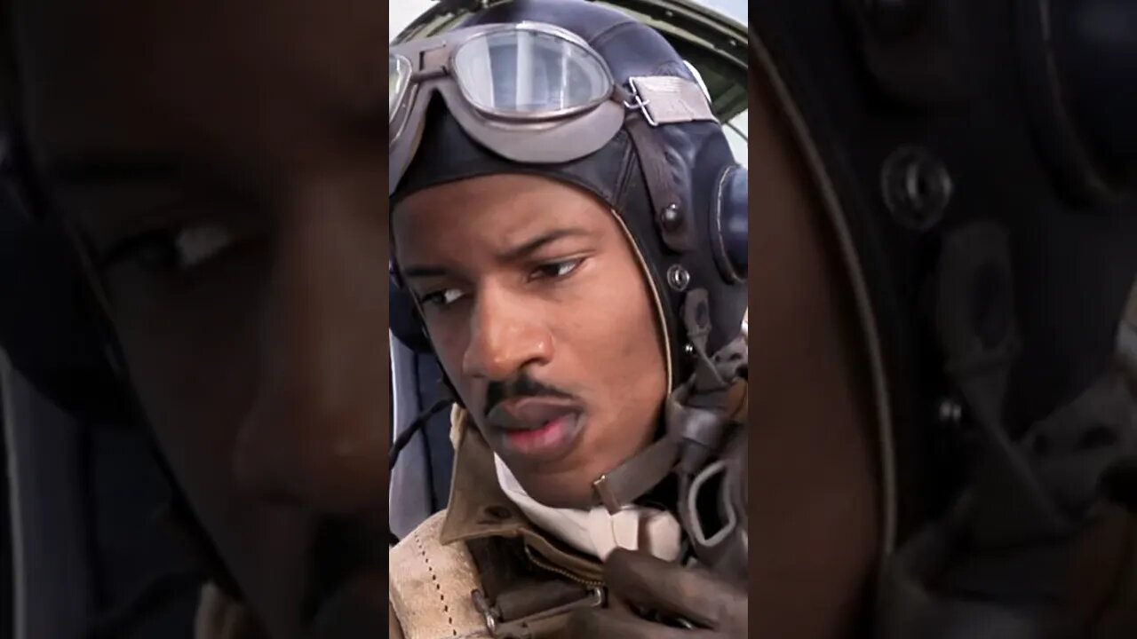 Lightning takes out a train filled with Nazis #redtails #nateparker #davidoyelowo #tristanwilds
