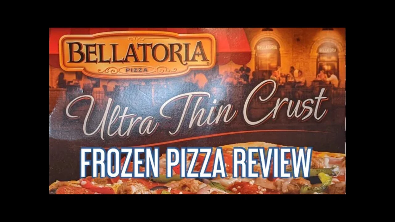 FROZEN PIZZA REVIEW: Bellatoria Ultra Thin Crust Ultimate Supreme