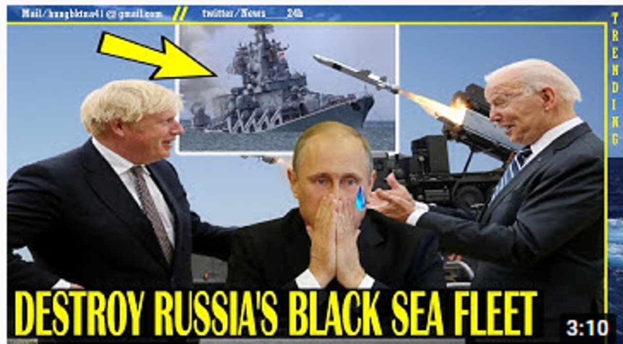 US and UK "destroy" PUTIN "a Scary way" in the black sea with advanced missiles