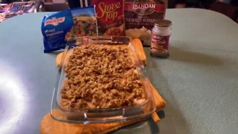 Stove Top Turkey Dinner Casserole