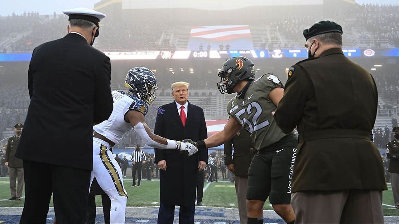 President Trump LIVE at Army/Navy Game