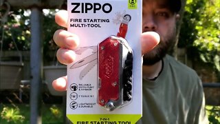 ZIPPO Fire Starting Multi-tool unboxing and review