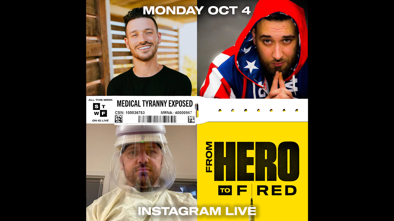 OCTOBER 4 STWF LIVE🎙 FROM HERO TO FIRED