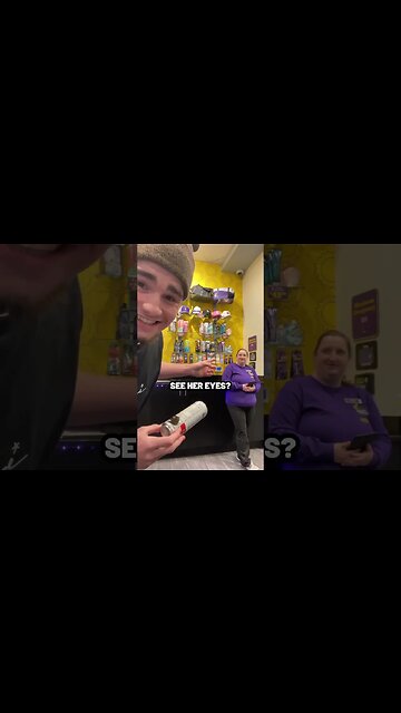 "That was like.. A second & a half" 😂