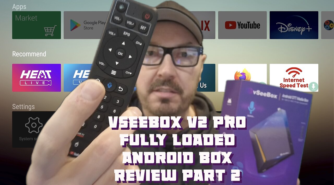 vSeeBox V2 Pro Fully Loaded Android Box Part 2 | 4K,Google Assistant,Bluetooth Remote