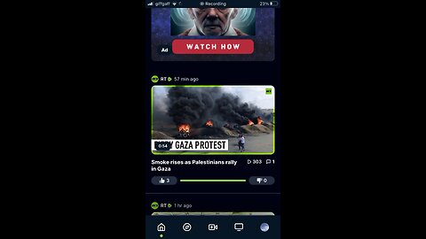 RT News 24/09/23 Gaza