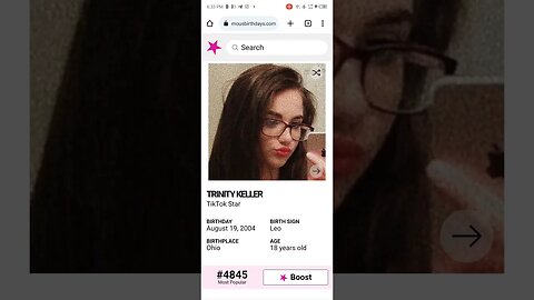 HAPPY 18 BIRTHDAY TRINITY KELLER TikTok Star