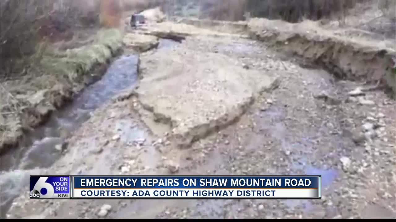 Shaw Mountain Road Repairs