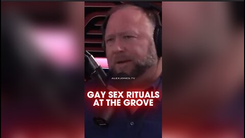 Alex Jones: Republicans Forced Into Gay Sex Rituals at Bohemian Grove - Joe Rogan 1555