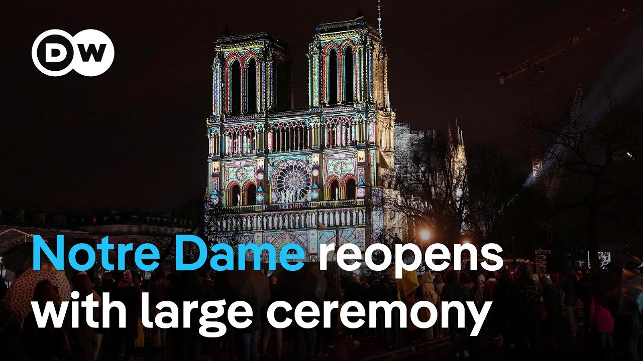 Notre Dame reopened in ceremony hosting dozens of dignitaries | DW News