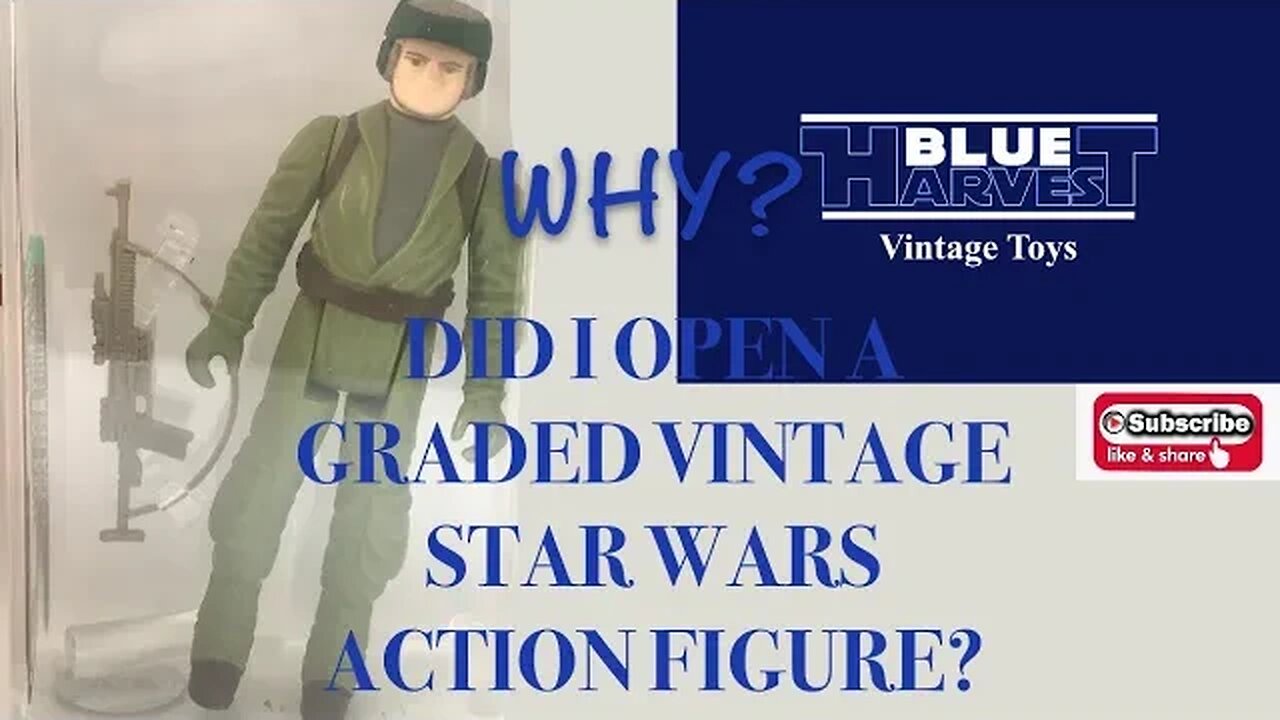 Why I Opened A Graded Vintage Star Wars Action Figure