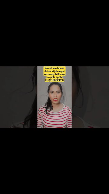 Kuwait house driver ka kam me jana hai jldi apply kre screen pe di gyi number pe #job #gulfjobs