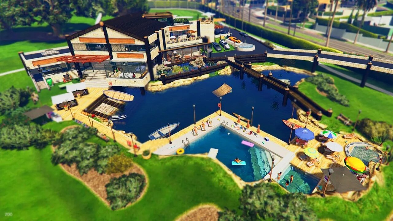 NEW LUXURY MANSIONS IN GTA 5! - BUYING HOUSES, VILLAS & MORE! (GTA 5)