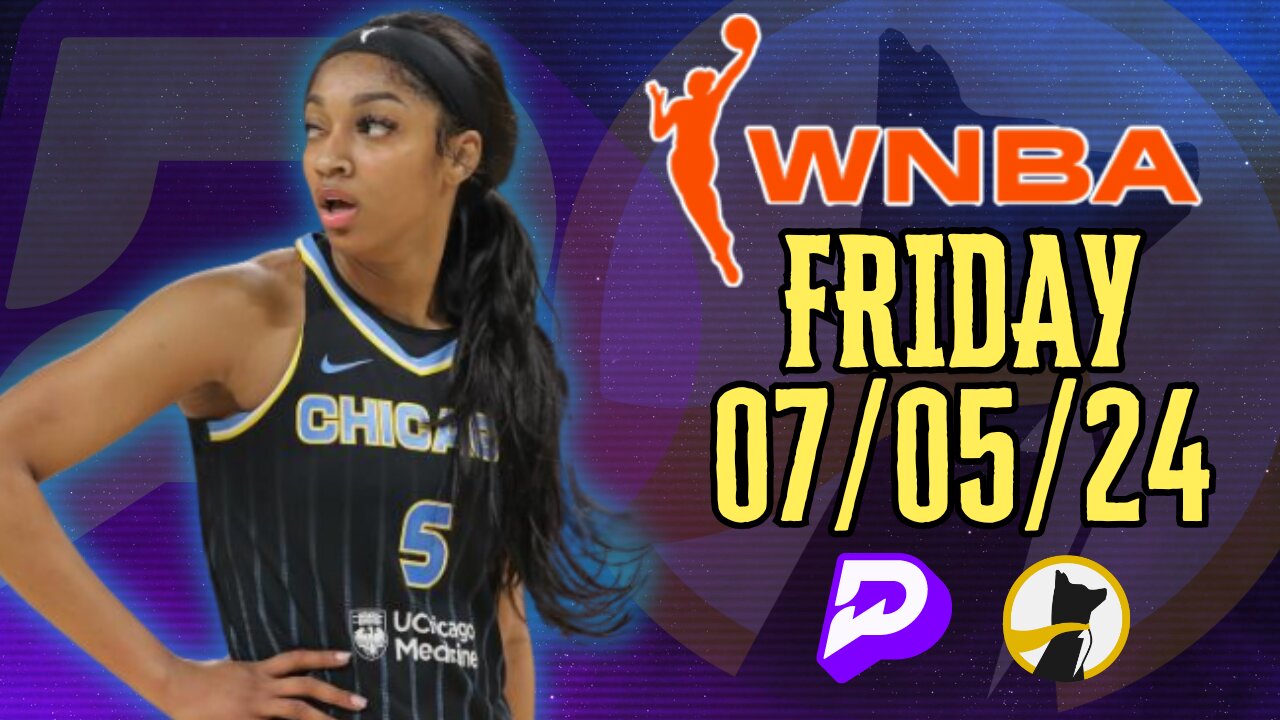 🏀 ✅ #PRIZEPICKS | #UNDERDOGFANTASY BEST PICKS FOR #WNBA FRIDAY | 07/05/24 | #BASKETBALL | TODAY