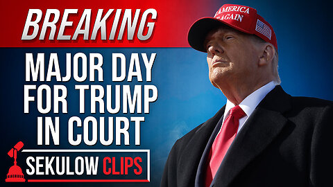 Major Day For Trump In NY Bragg Court case | Sekulow