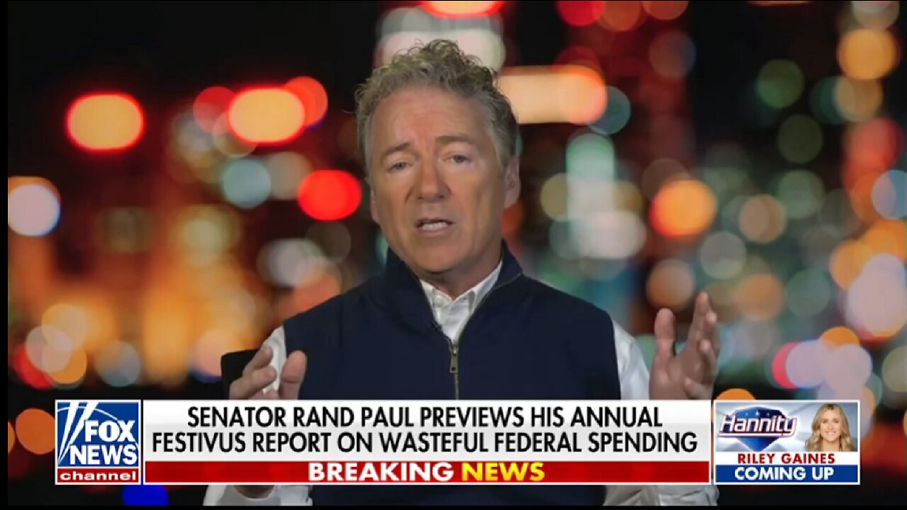 SEN RAND PAUL - ANNUAL FESTIVUS REPORT ON WASTEFUL FED SPENDING