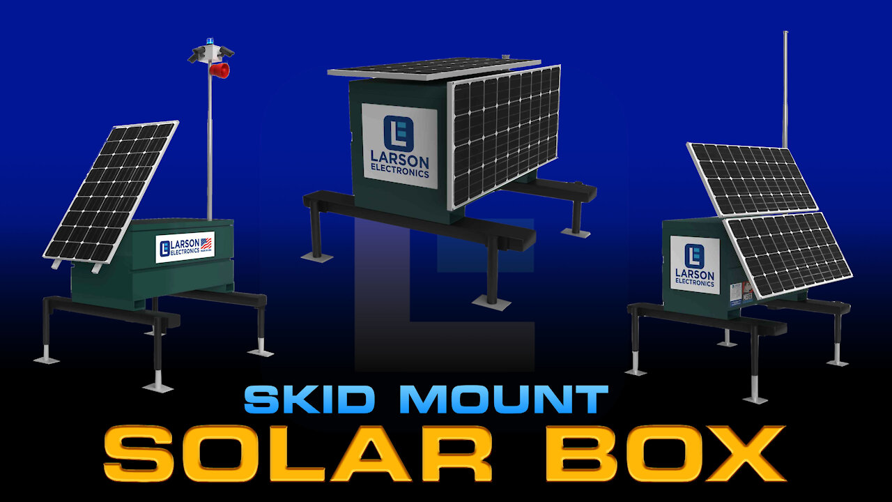 Portable Solar Boxes Make Jobs at Remote Sites More Efficient and Safer