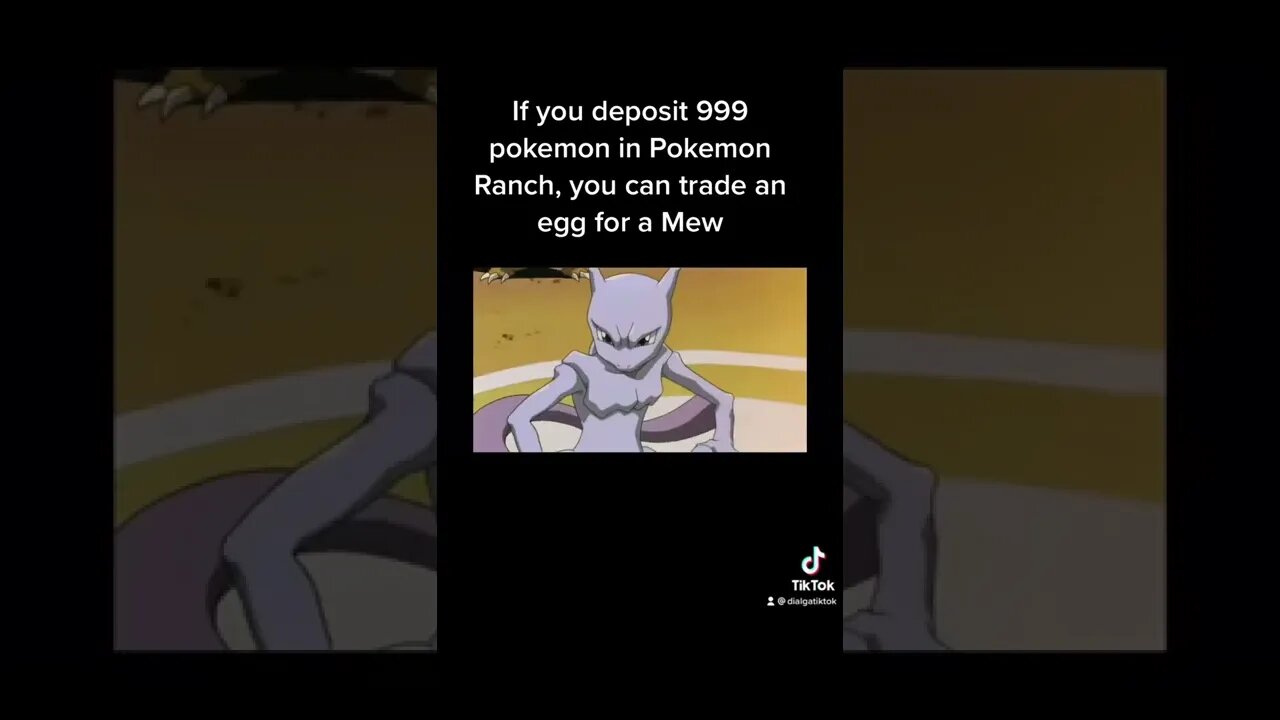 Mew Fact Pokemon