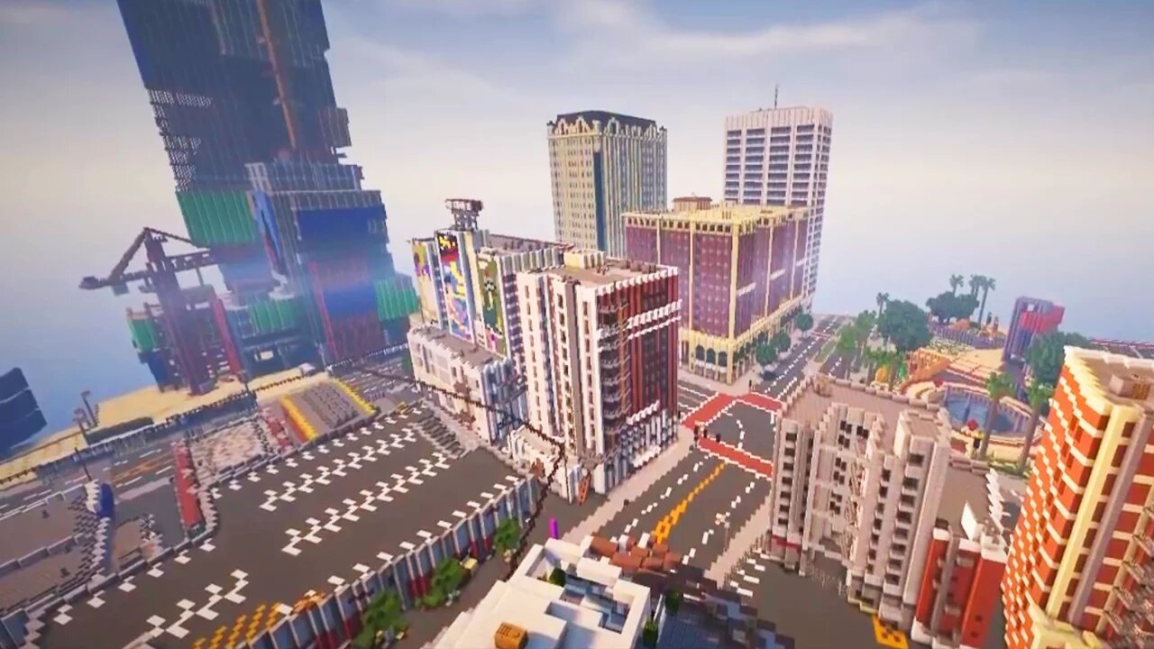 GTA 5 WORLD MAP IN MINECRAFT! - GTA 5 IN MINECRAFT! (GTA 5)