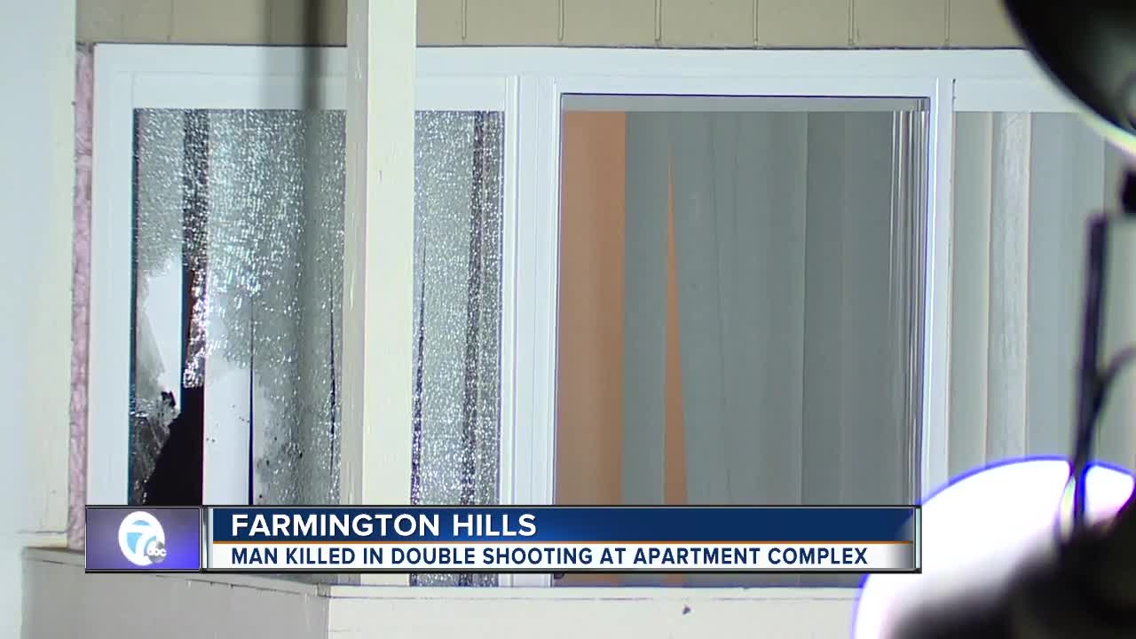 1 dead, 1 injured in shooting at apartment complex in Farmington Hills