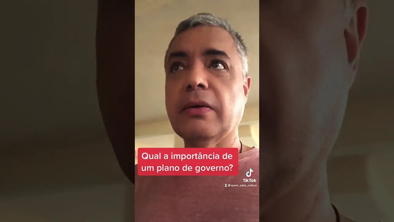 Qual a importância de um plano de governo? #eleicoes2022 #bolsonaro #short #shorts #youtubeshorts