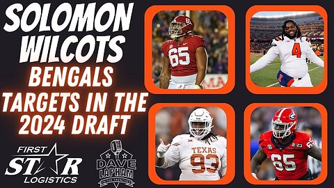 Who Will the Cincinnati Bengals Target in the 2024 NFL Draft | Solomon Wilcots & Dave Lapham