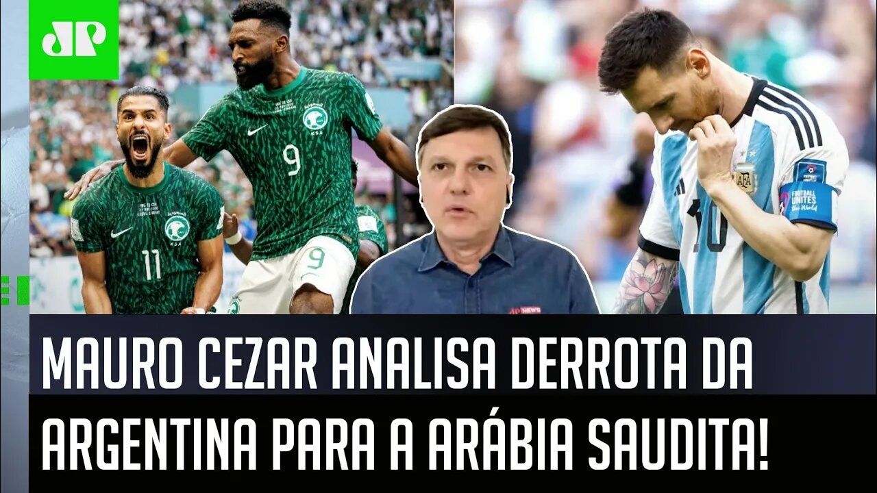 "A Arábia Saudita FEZ HISTÓRIA contra a Argentina! O que NÓS VIMOS hoje foi..." Mauro Cezar É DIRETO