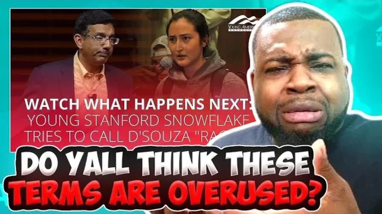 Student tries to call Dinesh D'Souza rac**t...🤦🏾‍♂️