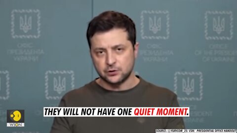 ‘Go home’: President Zelensky to Russia; Ukrainians yell at armed Russian soldiers invasion