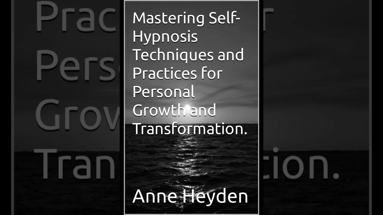 Self hypnosis Chapter 4 1 Inducing trance