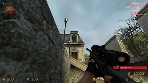 Counter Strike Source Chateau #2 Just Only Sniper Rifles