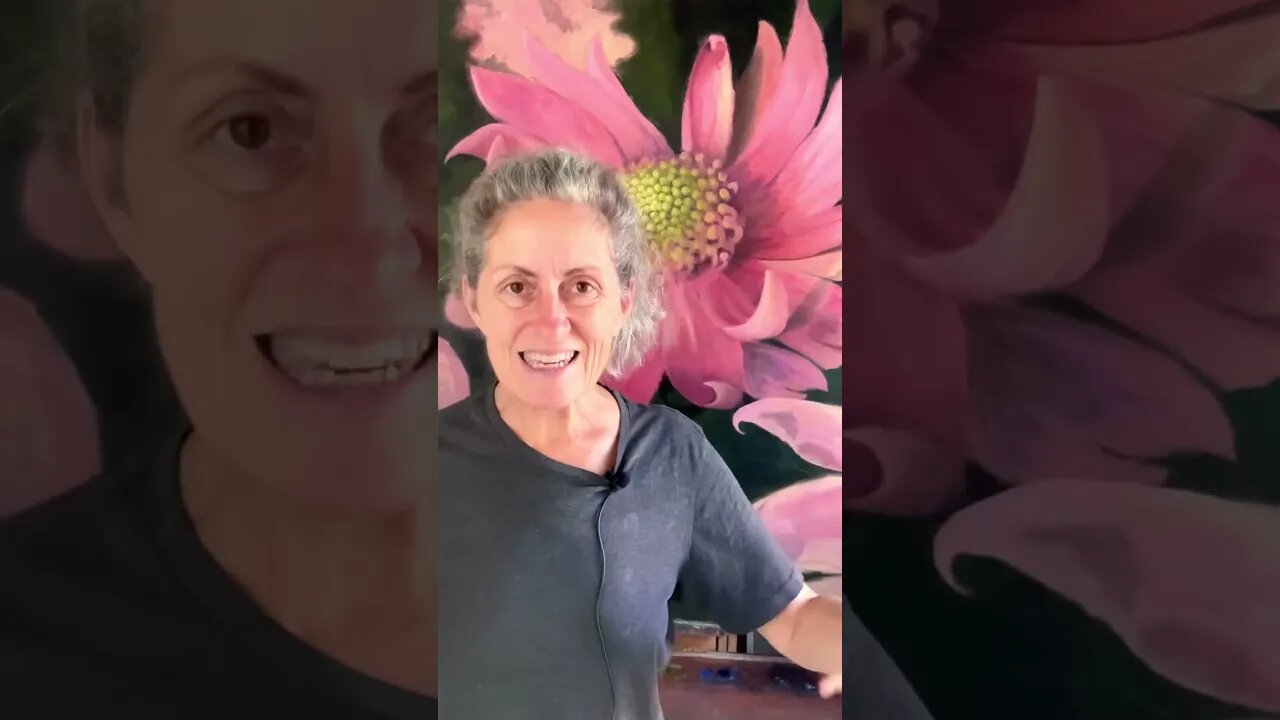 Painting small to big can help change your perspective on life.