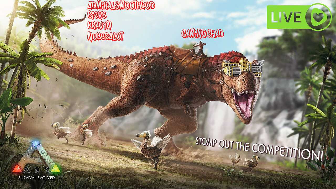 Ark Survival Evolved - Ft. AdmiralSmoothRod NubesAlot Biers04 Kravyn
