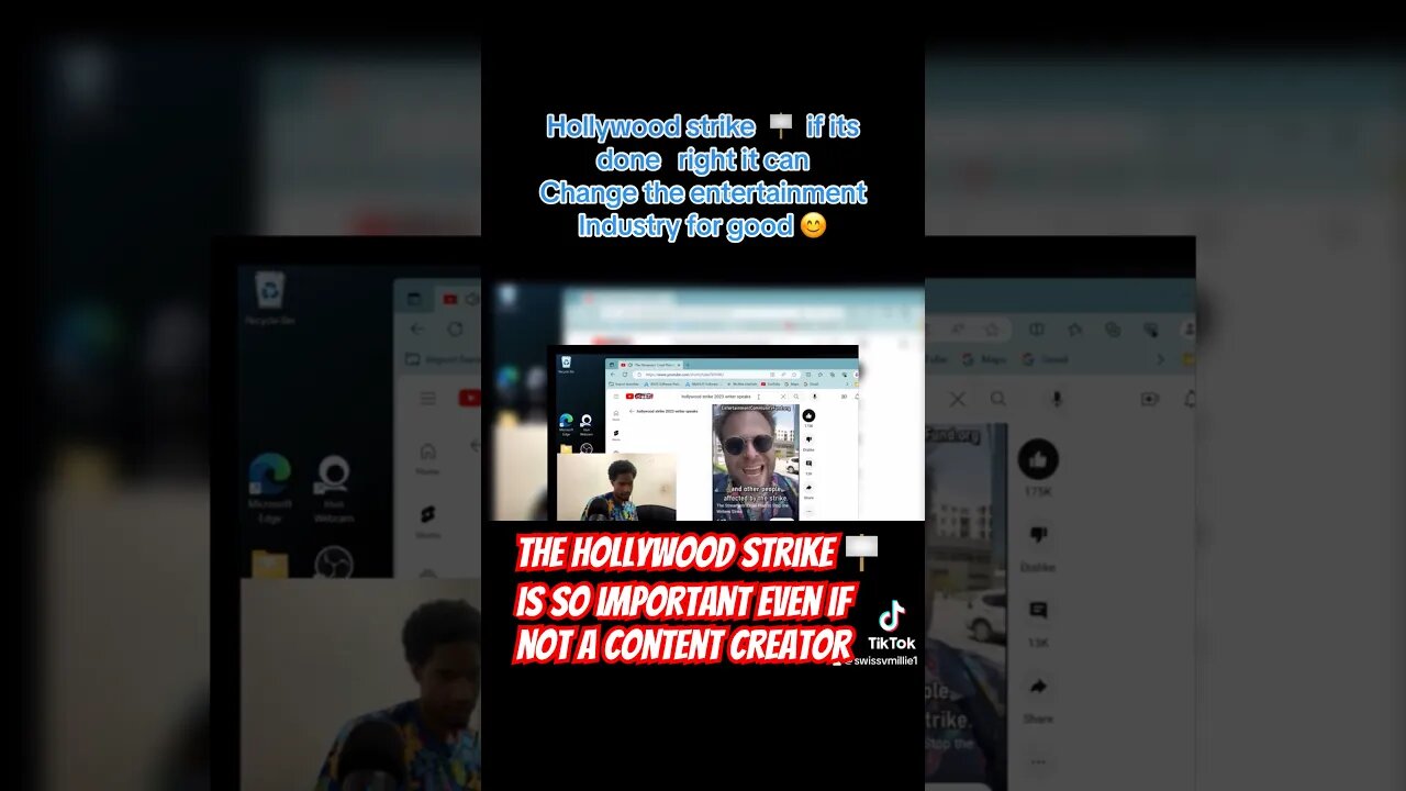 truth about #hollywood wga strike 🪧 #shorts