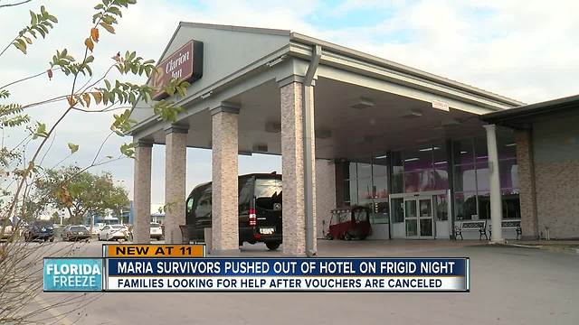 Single mom loses FEMA voucher on coldest night of the year in Tampa